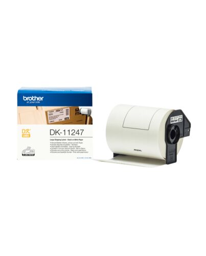 Brother DK-11247 label-making tape Black on white DK11247