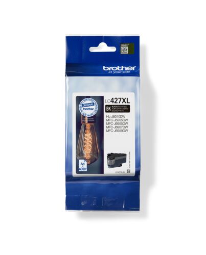 Brother LC-427XLBK ink cartridge 1 pc(s) Original High (XL) Yield Black LC427XLBK