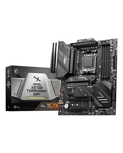 MSI MAG X670E TOMAHAWK WIFI motherboard AMD X670 Socket AM5 ATX MAG X670E TOMAHAWK WIFI