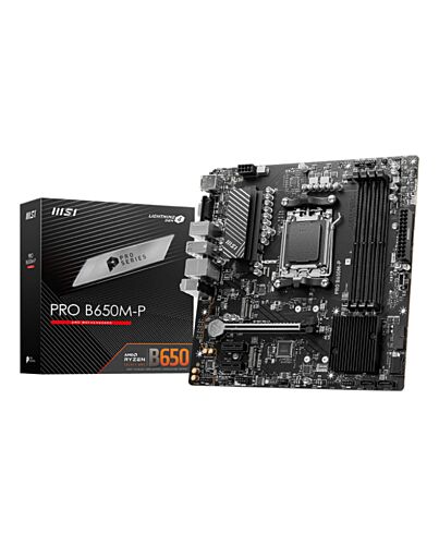 MSI PRO B650M-P motherboard AMD B650 Socket AM5 micro ATX PRO B650M-P