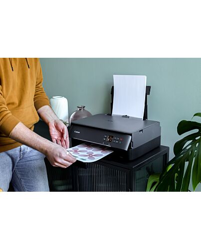 Canon PIXMA TS5350i Wireless Colour 3-in-One Inkjet Photo Printer, Black 4462C088