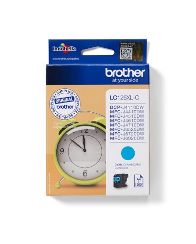Brother LC-125XLC ink cartridge 1 pc(s) Original Cyan LC125XLC