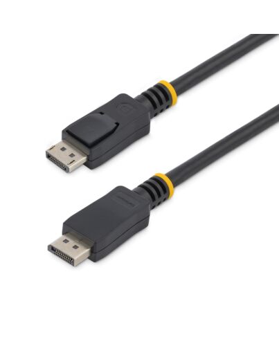 StarTech.com 3m (10ft) DisplayPort 1.2 Cable - 4K x 2K Ultra HD VESA  DisplayPort Cable - DP to DP Cable for Monitor - DP Video/Display Cord - Latching DP Connectors DISPL3M