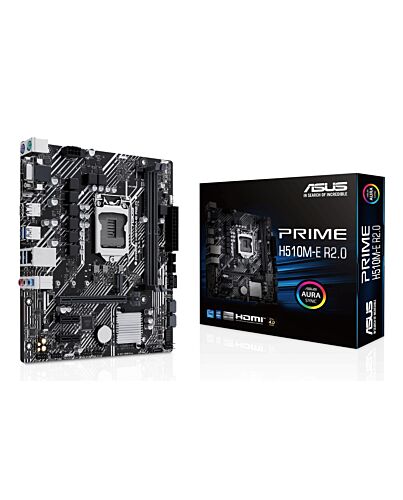 ASUS PRIME H510M-E R2.0 Intel H470 LGA 1200 (Socket H5) micro ATX 90MB1FQ0-M0EAY0