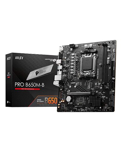 MSI PRO B650M-B motherboard AMD B650 Socket AM5 micro ATX PRO B650M-B