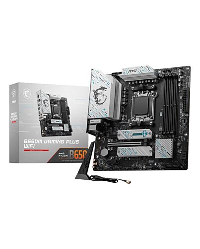 MSI B650M GAMING PLUS WIFI motherboard AMD B650 Socket AM5 micro ATX B650M GAMING PLUS WIFI
