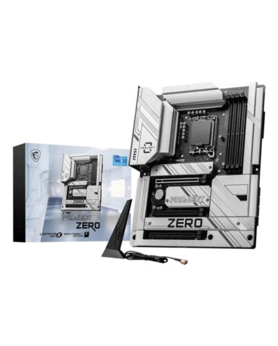 MSI Z790 PROJECT ZERO motherboard Intel Z790 LGA 1700 ATX Z790 PROJECT ZERO
