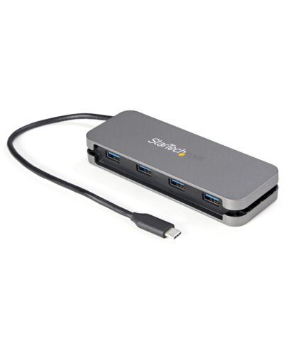 StarTech.com ~4 Port USB C Hub - 4x USB-A - USB 3.0 Type-C Hub - USB 3.2 Gen 1 (5Gbps) - Bus Powered Portable USB-C to USB-A Adapter Laptop Hub - 11.2