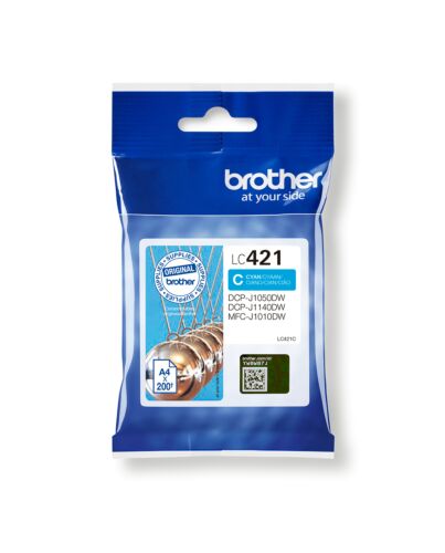 Brother LC421C ink cartridge 1 pc(s) Original Cyan LC421C