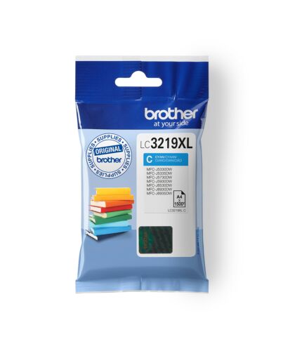 Brother LC3219XLC ink cartridge 1 pc(s) Original High (XL) Yield Cyan LC3219XLC