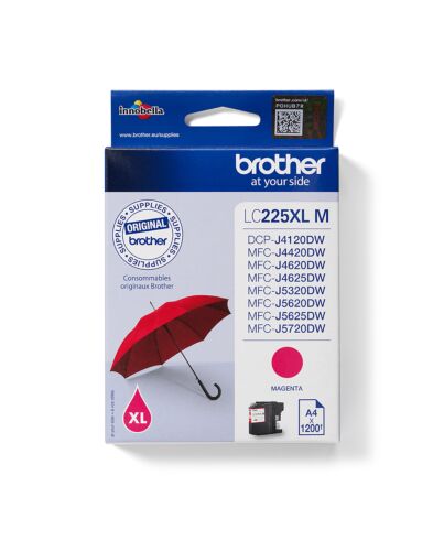 Brother LC225XLM ink cartridge 1 pc(s) Original Magenta LC225XLM