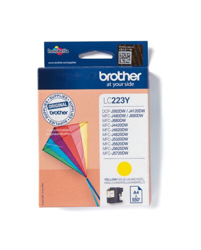 Brother LC223Y ink cartridge 1 pc(s) Original Yellow LC223Y