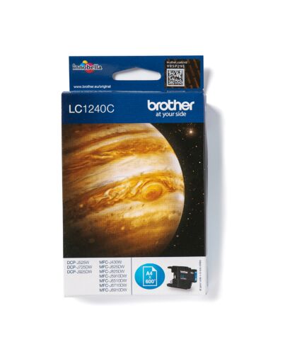 Brother LC1240C ink cartridge 1 pc(s) Original Cyan LC1240C