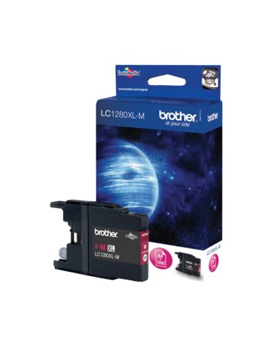 Brother LC1280XLM ink cartridge 1 pc(s) Original High (XL) Yield Magenta LC1280XLM