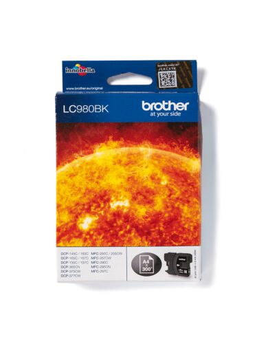 Brother LC980BK ink cartridge 1 pc(s) Original Black LC980BK