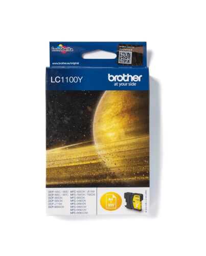 Brother LC1100Y ink cartridge 1 pc(s) Original Yellow LC1100Y