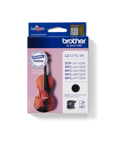Brother LC127XLBK ink cartridge 1 pc(s) Original Extra (Super) High Yield Black LC127XLBK