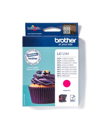Brother LC123M ink cartridge 1 pc(s) Original Magenta LC123M