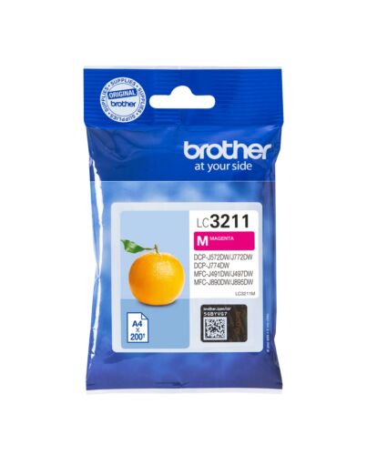 Brother LC3211M ink cartridge 1 pc(s) Original Standard Yield Magenta LC3211M