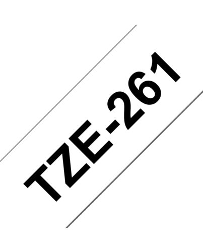 Brother TZE-261 label-making tape Black on white TZ TZE261