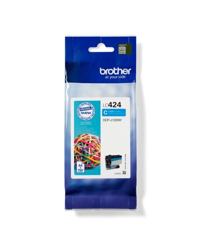 Brother LC424C ink cartridge 1 pc(s) Original Cyan LC424C