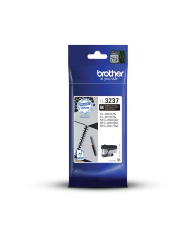Brother LC3237BK ink cartridge 1 pc(s) Original Standard Yield Black LC3237BK