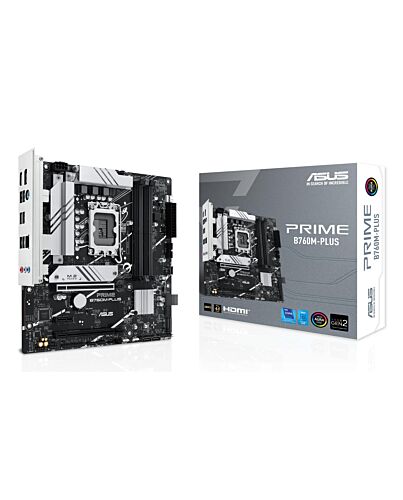 ASUS PRIME B760M-PLUS Intel B760 LGA 1700 micro ATX 90MB1GY0-M0EAY0