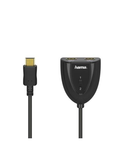 Hama 00205161 HDMI cable HDMI Type A (Standard) 2 x HDMI Type A (Standard) Black 00205161