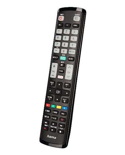 Hama 00221060 remote control IR Wireless TV Press buttons 00221060