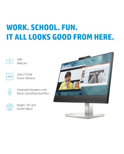 HP E24m G4 FHD USB-C Conferencing Monitor 40Z32AA#ABU