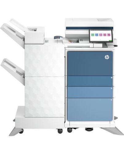 HP Color LaserJet Enterprise Flow MFP 6800zfw+ Printer, Print, , scan, fax, Flow; Touchscreen; Stapling; TerraJet cartridge 6QN38A#B19