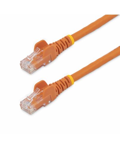 StarTech.com 3m CAT6 Ethernet Cable - Orange CAT 6 Gigabit Ethernet Wire -250MHz 100W PoE RJ45 UTP Network/Patch Cord Snagless w/Strain Relief Individually Tested N6PATC3MOR