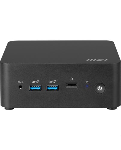 MSI Cubi NUC 13MQG Intel Core i5 1345U vPRO Desktop PC, NUC, SFF, Mini Computer, HTPC, (8GB RAM, 512GB Storage, Windows 11 PRO), vPRO/Intel Graphics/DDR5/Dual ThunderBolt 4/Dual HDMI/Dual LAN/WiFi 6E/BT 5.3/VESA Cubi NUC 13MQG i5 1345U FS 8GB 512GB vPR