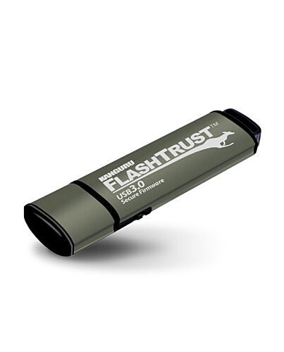 iStorage Kanguru FlashTrust™ USB 3.0 128 GB |Secure Flash Drive| Secure  | Physical Write Protect Switch |Protects Against BadUSB | Compliance with NIST requirements for implementation WP-KFT3-128G