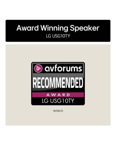 LG USG10TY Black 3.1 channels 420 W USG10TY.DGBRLLK