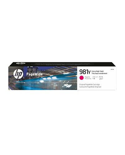 HP 981Y Extra High Yield Magenta Original PageWide Cartridge L0R14A