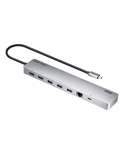 ATEN UH3240 interface hub USB Type-C Silver UH3240