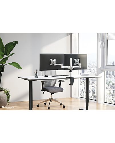 Neomounts FPMA-D1330DSILVER Monitor arm 10-27