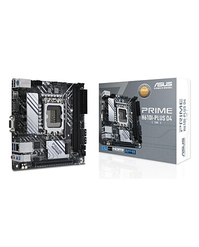 ASUS PRIME H610I-PLUS D4-CSM Intel H610 LGA 1700 mini ITX 90MB1B20-M0EAYC