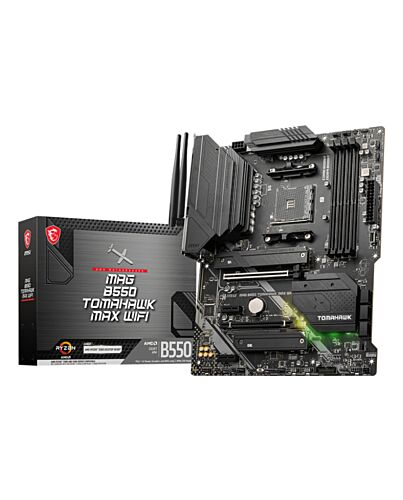 MSI MAG B550 TOMAHAWK MAX WIFI AMD B550 Socket AM4 ATX MAG B550 TOMAHAWK MAXWIFI