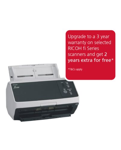 Ricoh FI-8150 ADF + Manual feed scanner 600 x 600 DPI A4 Black, Grey PA03810-B101