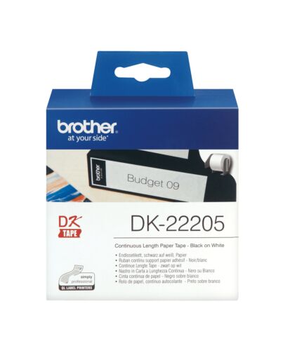 Brother Continuous Paper Tape DK22205