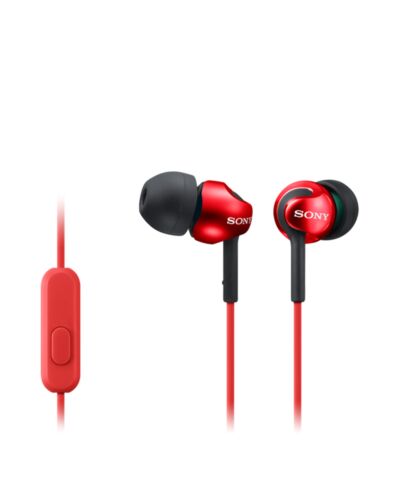 Sony MDR-EX110AP Headset Wired In-ear Calls/Music Red MDREX110APR.CE7