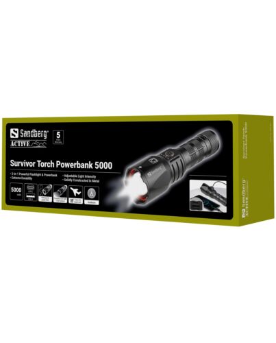 Sandberg Survivor Torch Powerbank 5000 420-89