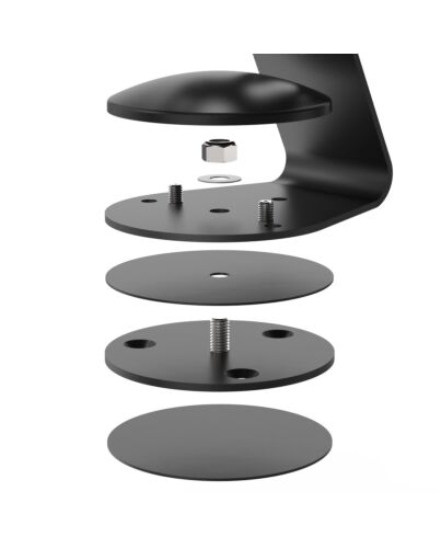 Compulocks Swivel Base for Core Stand Black SWBB