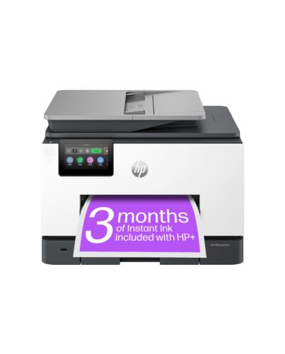 HP OfficeJet Pro 9135e Wireless All-in-One Color Printer, Instant Ink; Two-sided printing 404M6B#687