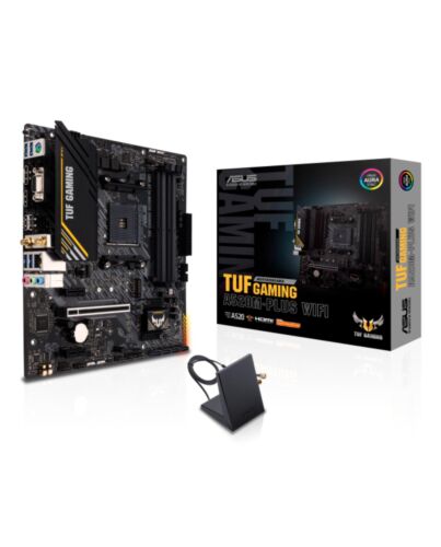 ASUS TUF GAMING A520M-PLUS WIFI AMD A520 Socket AM4 micro ATX 90MB17F0-M0EAY0