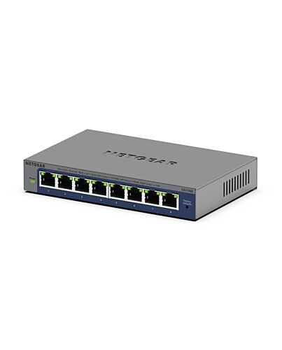 NETGEAR GS108Ev4 Unmanaged L2/L3 Gigabit Ethernet (10/100/1000) Grey GS108E-400EUS