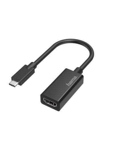 Hama 00200315 video cable adapter USB Type-C HDMI Black 00200315