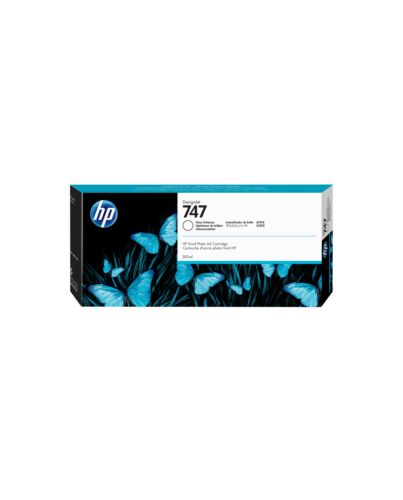HP 747 300-ml Gloss Enhancer DesignJet Ink Cartridge P2V87A